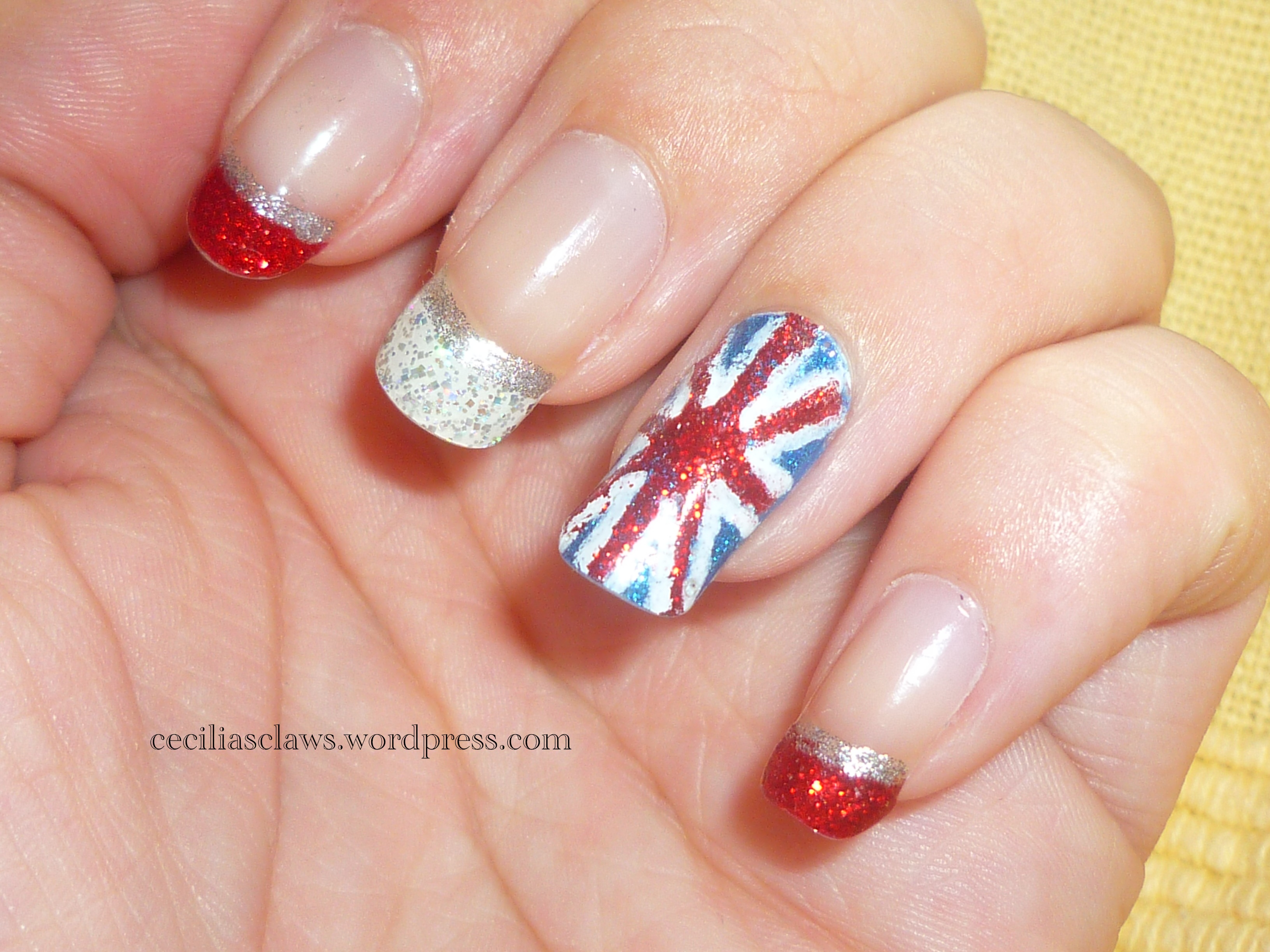 Royal Wedding nails  Cecilia39;s Claws